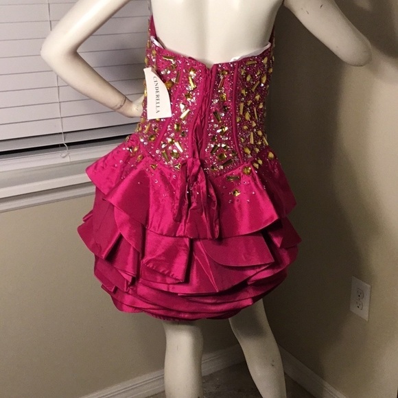 Cinderella SWEETHEART BEADED DRESS SIZE 14 - Picture 2 of 6